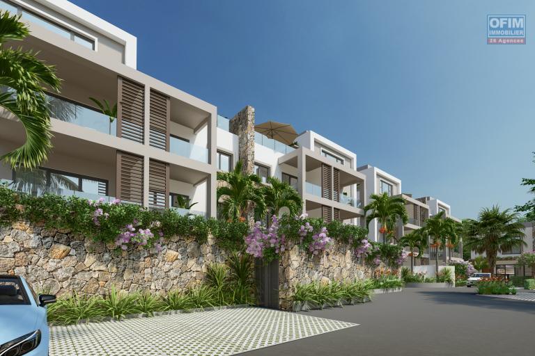 Tamarin, Mauritius: 2-bedroom penthouse for sale in PDS (Public Service Deposit) accessible to foreigners, located in the heart of town close to shops, schools, beach, etc.