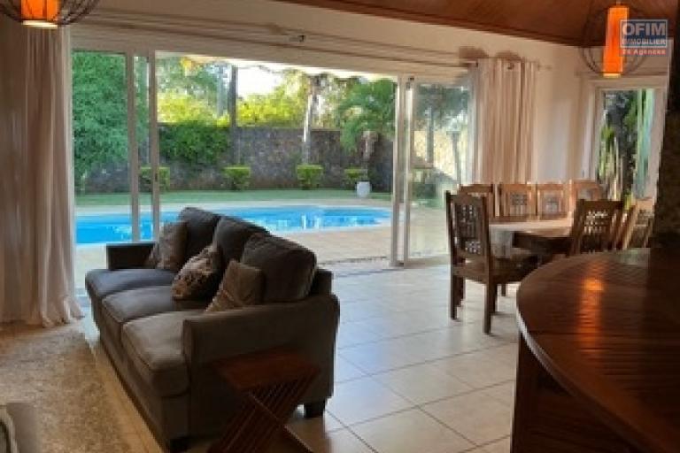 FOR RENT – Grand Baie – Charming villa with landscaped garden and swimming pool – Mauritius