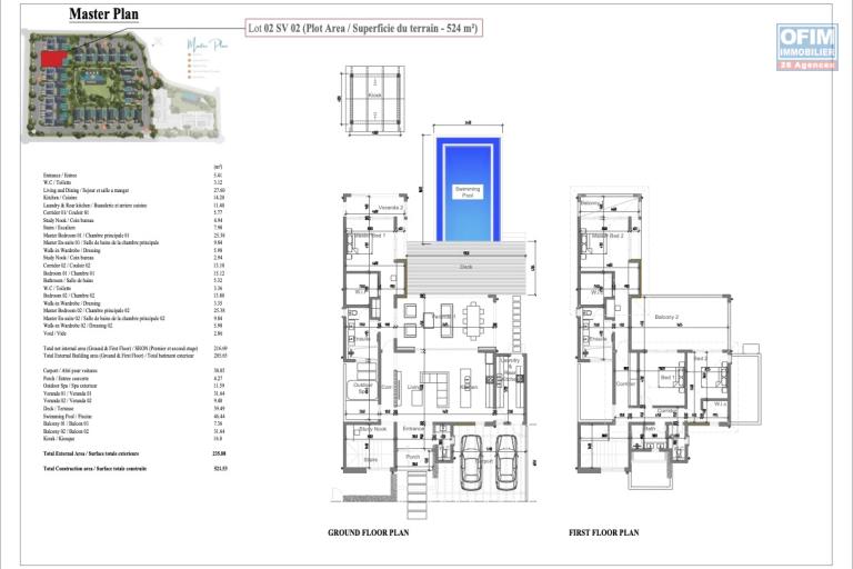 High-end residential project located in Calodyne in the north of Mauritius