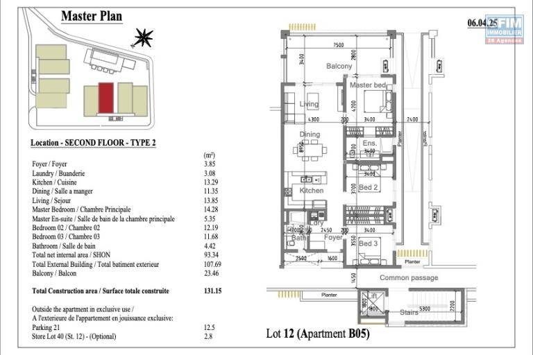 High-end residential project located in Calodyne in the north of Mauritius