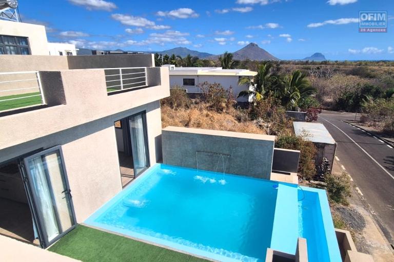 Flic en Flac, Mauritius &ndash; Superb recent 3-bedroom villa with swimming pool, double garage and sea view