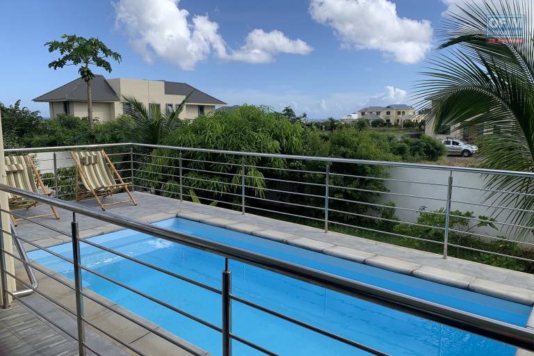Flic en Flac, Mauritius &ndash; Modern 5-Bedroom Villa for Rent with Swimming Pool and Garage in a Secure Residential Estate
