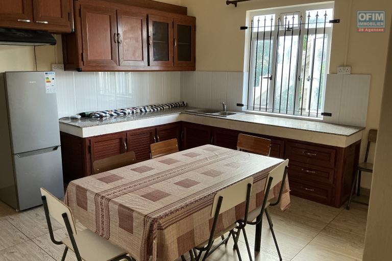FOR RENT in GRAND GAUBE: 3-bedroom apartment with garden
