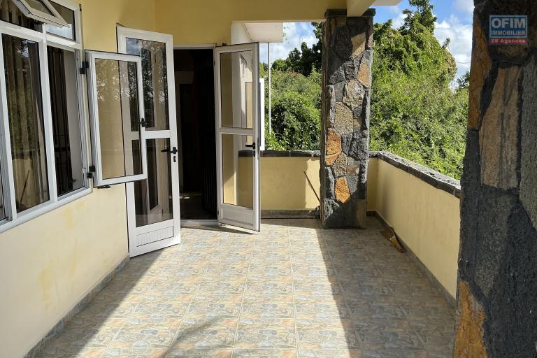FOR RENT in GRAND GAUBE: 3-bedroom apartment with garden