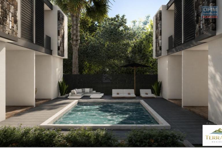 Flic en Flac Ile Maurice Superbe projet d&rsquo;appartements 3 chambres avec piscine commune