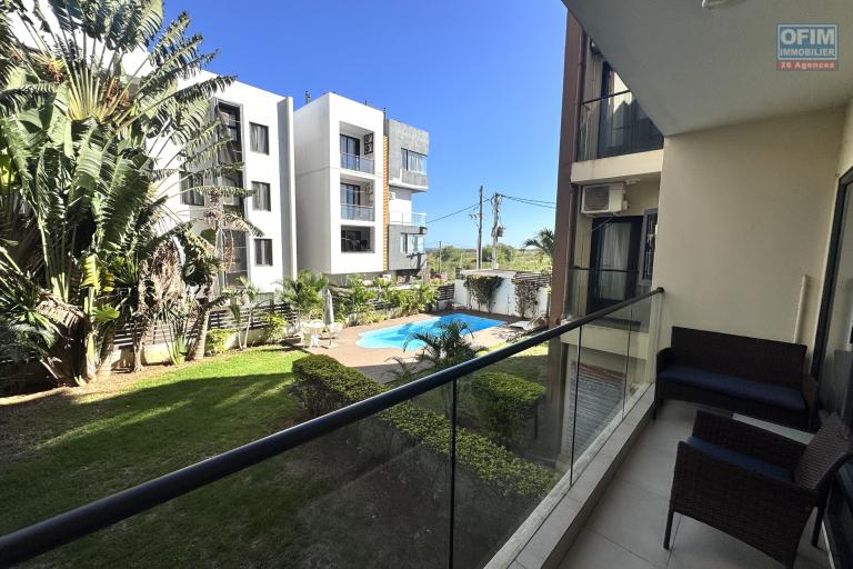  Flic en Flac Ile Maurice Superbe Appartement Meubl&eacute; &agrave; Vendre dans une R&eacute;sidence S&eacute;curis&eacute;e avec Piscine