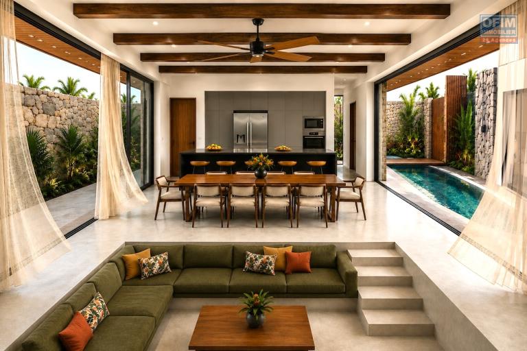 Villa Contemporaine d’Exception à Vendre – Un Havre de Paix Privé à Rivière Noire Ile Maurice