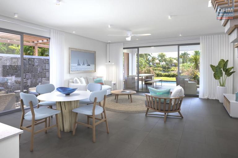 Pointe d'Esny Le Village &ndash; &Eacute;l&eacute;gant Duplex 3 Chambres avec Piscine Priv&eacute;e