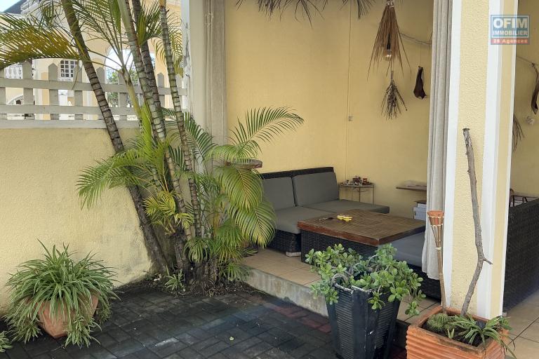 A LOUER a Pereybere, maison 3 chambres a coucher avec piscine, dans r&eacute;sidence s&eacute;curis&eacute;e