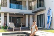 Tamarin vente villa 4 chambres avec piscine accessible aux étrangers situé au cœur de la Smart City de Tamarin à 5 minutes de la plage.