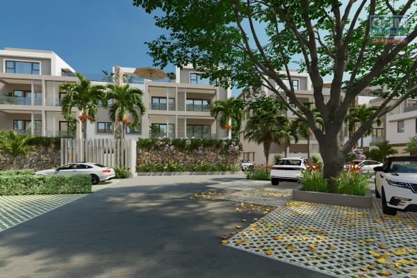Tamarin Ile Maurice &agrave; vendre penthouse 2 chambres en PDS accessibles aux &eacute;trangers situ&eacute; au c&oelig;ur de ville &agrave; proximit&eacute; des commerces, &eacute;coles, plage etc...