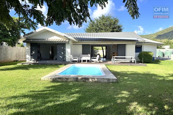 TAMARIN Ile Maurice &ndash; Belle villa r&eacute;cente de 3 chambres avec piscine